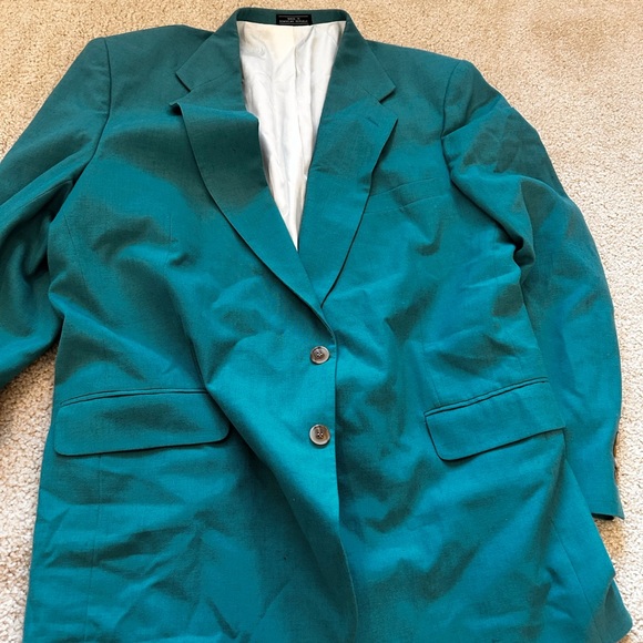 Neiman Marcus Jackets & Blazers - Neiman Marcus Blue Teal Blazer